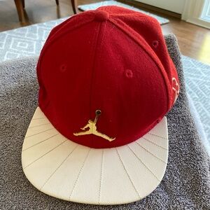 VTG Jordan Jumpman Red 23 SnapBack Youth Kids Red Adjustable Cap